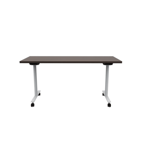 JURNI 60" Flip Table with Casters, Columbian Walnut